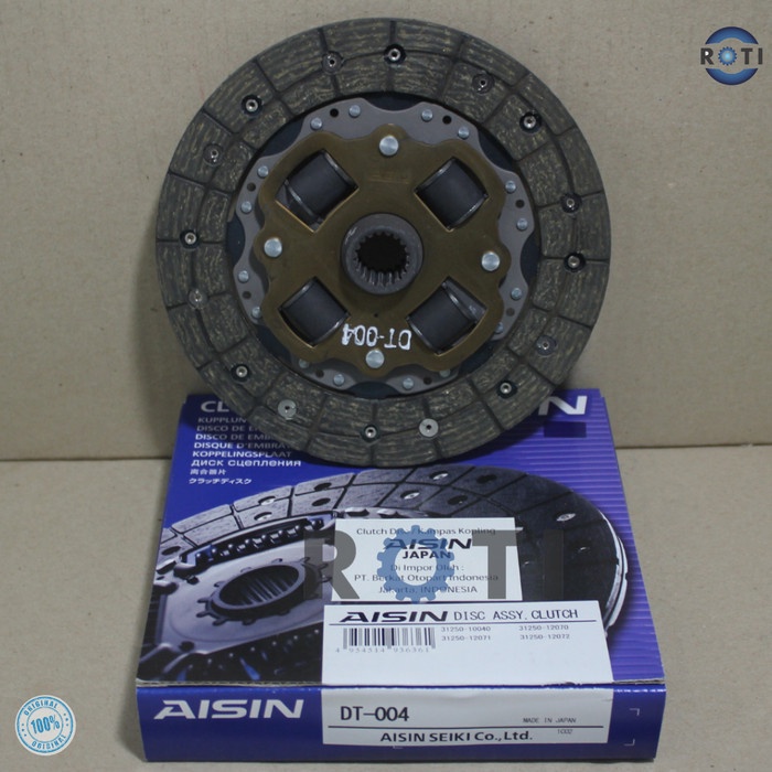 Aisin Dt-004 Clutch Disc Kampas Kopling Corolla Toyota Kode Hk212