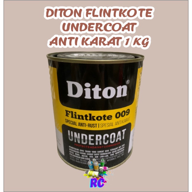 ANTI KARAT FLINTKOTE DITON UNDER COAT CAT UNDERCOAT 1KG PROTECT MOBIL