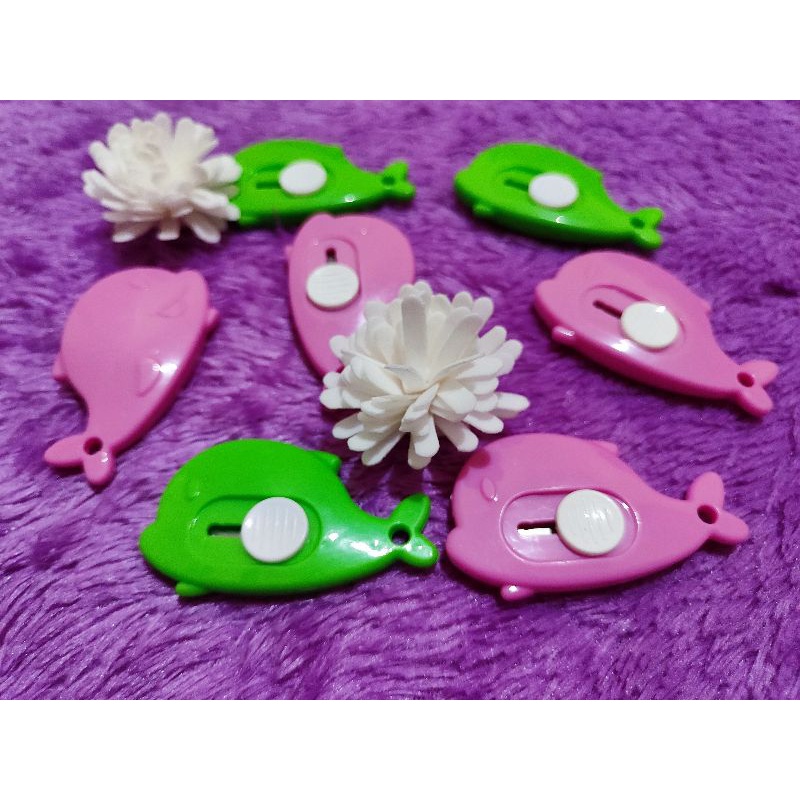 

[PS] CUTTER MINI PISAU KATER KARAKTER DOLPIN PORTABLE