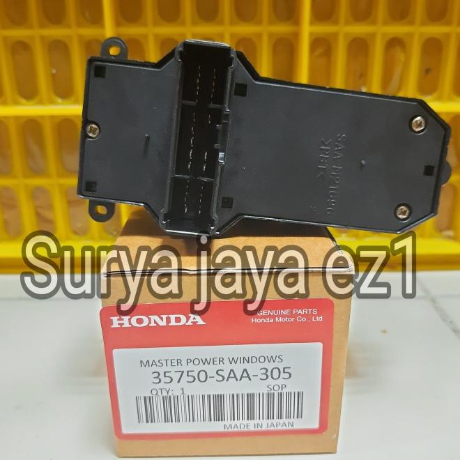 Switch Saklar Master Power Window Crv Gen 2 & Stream Tahun 2002-2006