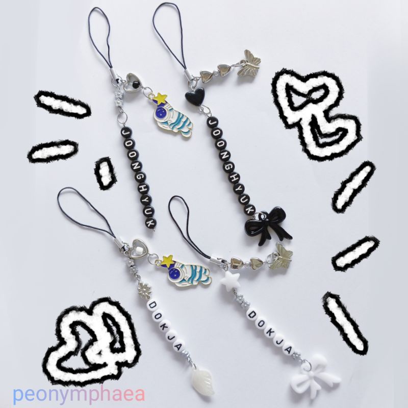 joonghyuk kim dokja charm phonestrap handmade
