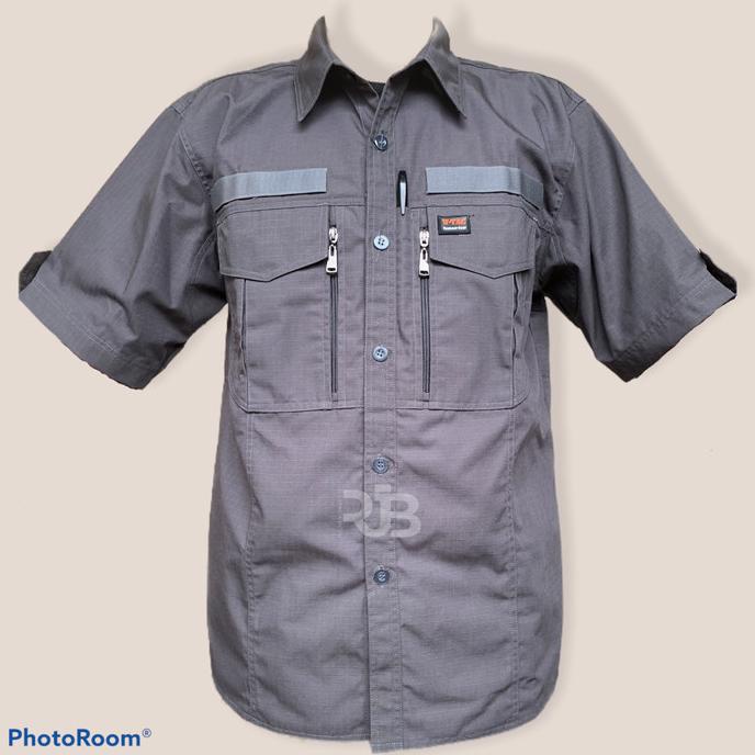Kemeja Tactical W Tac Lengan Pendek Tebal Kemeja Lapangan Kemeja Pdl