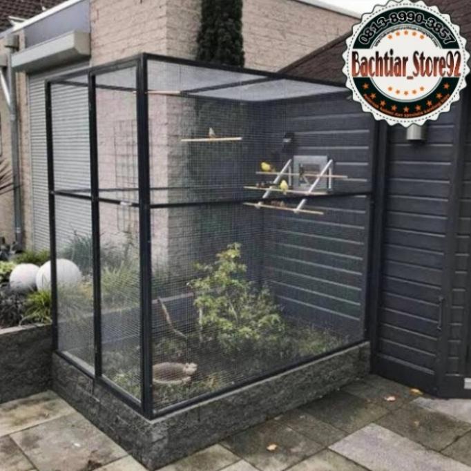 MANTAB KANDANG AVIARY HEWAN OUTDOOR READY YA KAK FIONYJAYA