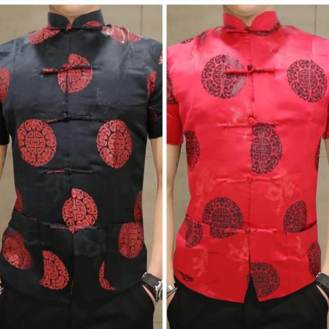 Atasan Pria Cheongsam