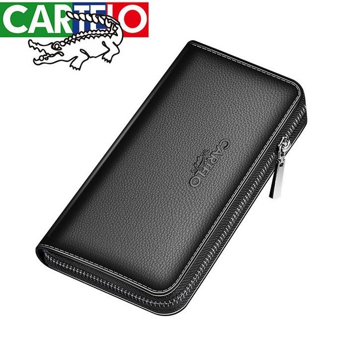 BISA COD DOMPET PRIA WANITA REAL PICT DOMPET CARTELO JL23 IMPOR BERKUALITAS.