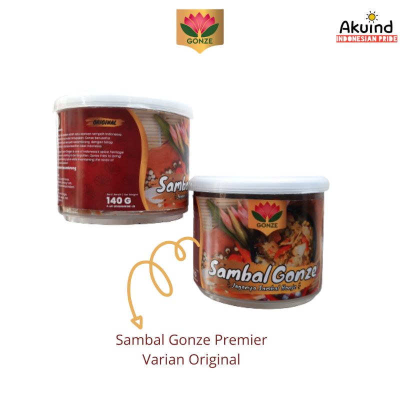 

Gonze - Hemat Sambal Gonze Preer Isi 3 Pcs