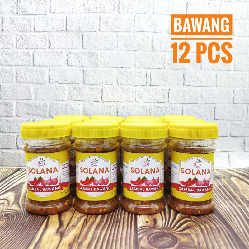 

Sambal Solana Bawang Isi 12 Pcs