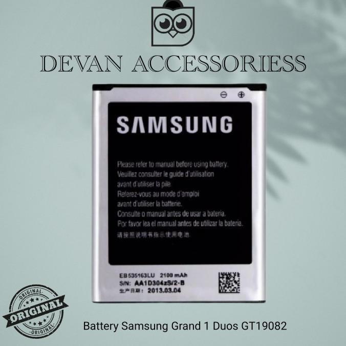 Baterai Samsung Grand 1 Duos Gt-19082 Original