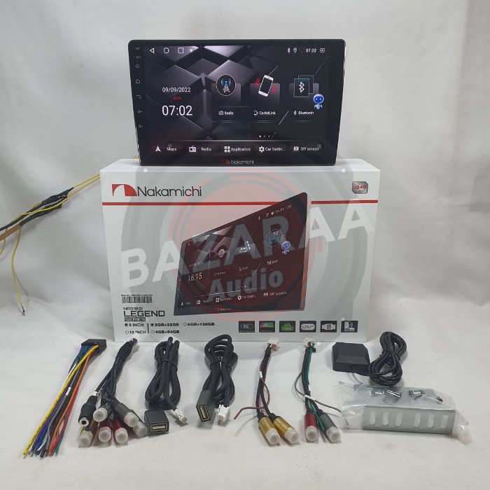 New Head Unit Android Nakamichi Legend Series Na3102I Ready Stock