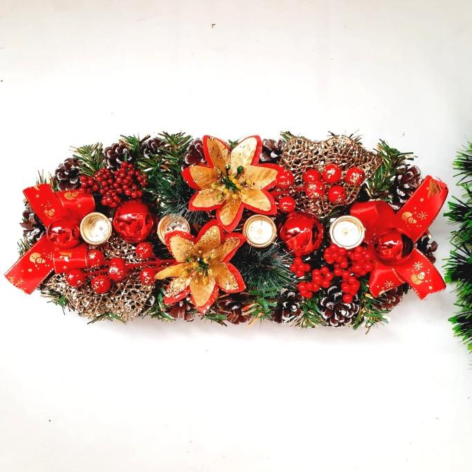 

Tempat Lilin Natal Advent Dekorasi Kado Hiasan Natal 4 Lilin Doa Adven Stok Terbatas