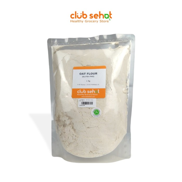 

Promo!! CLUB SEHAT - OAT FLOUR GLUTEN FREE 1KG