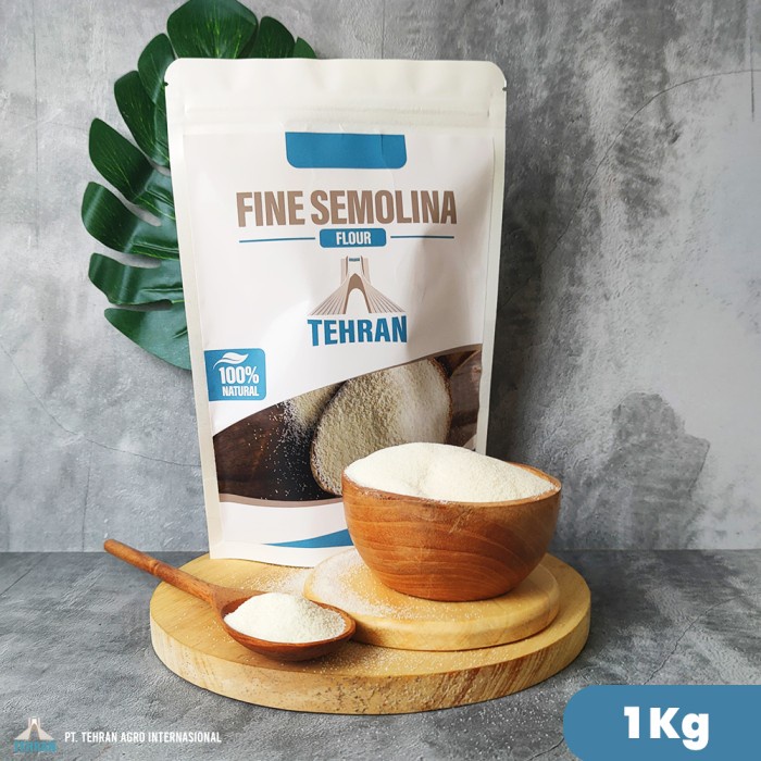 

Baru!! Organic Fine Semolina Flour - Tepung Semolina Halus - 1 Kg