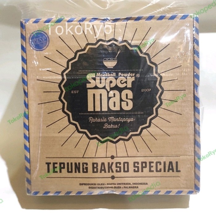 

Bettifer Tepung Baso/Bakso Supermas Biru 1 Dus