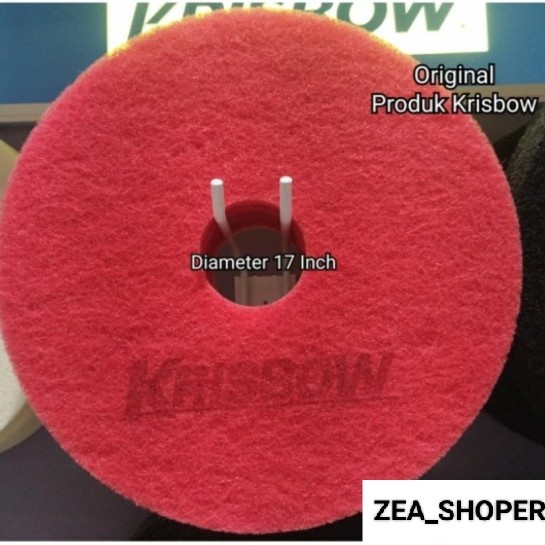 JM- Pad Polisher 17 Inch Red
