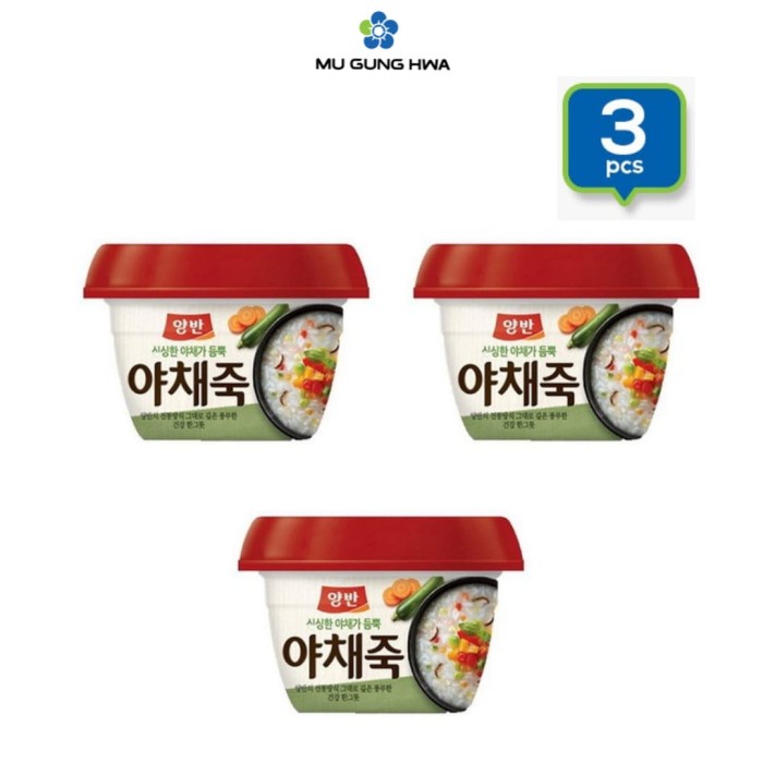 

Promo Dongwon Vegetable Porridge - 287.5G - 3Pcs
