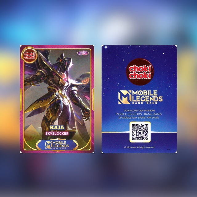 Kartu Mobile Legends Choki Choki Kaja Skyblocker