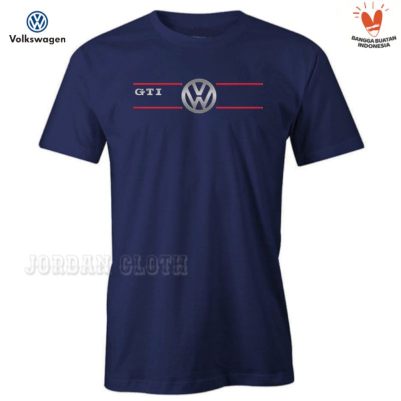 Tshirt Baju Kaos GTI Volkswagen Emblem