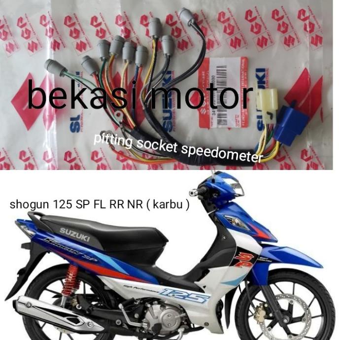 pitting cable kabel socket speedometer suzuki shogun 125 SP FL RR ori