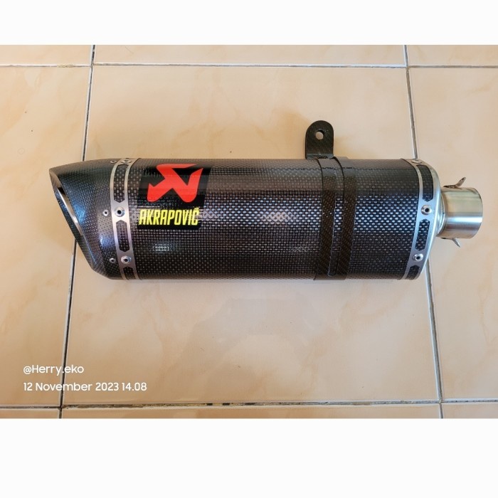 {Bekas} Akrapovic Slovenia Original Berkualitas