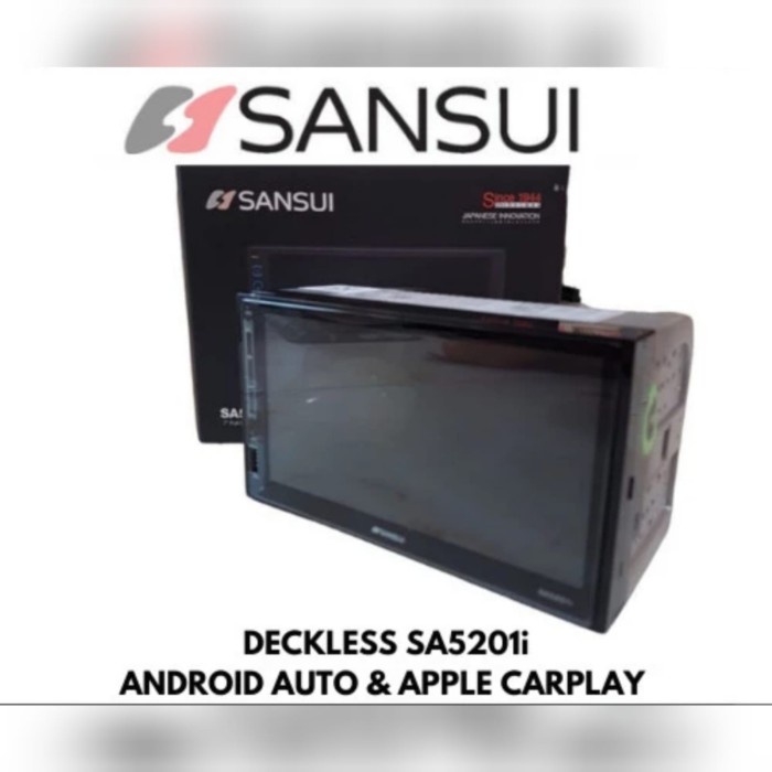 Promo Head Unit Double Din Deckless Sansui Sa 5201I 7 Inch