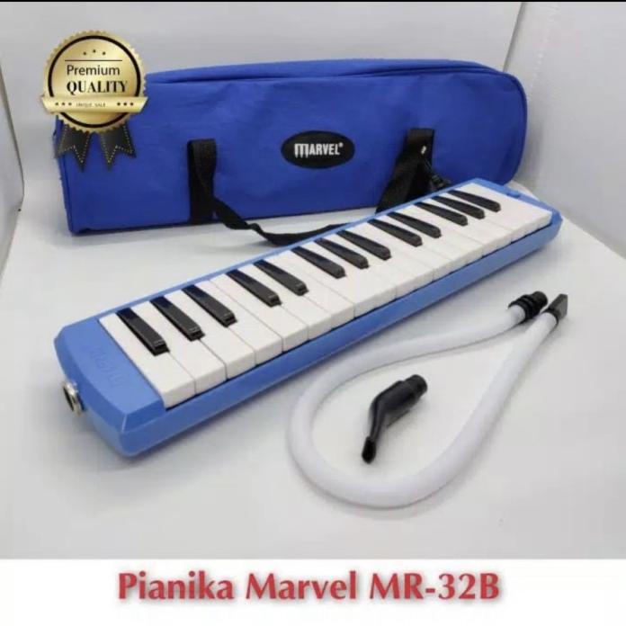 Pianika Marvel + Bonus Tas Kain Original Terpopuler