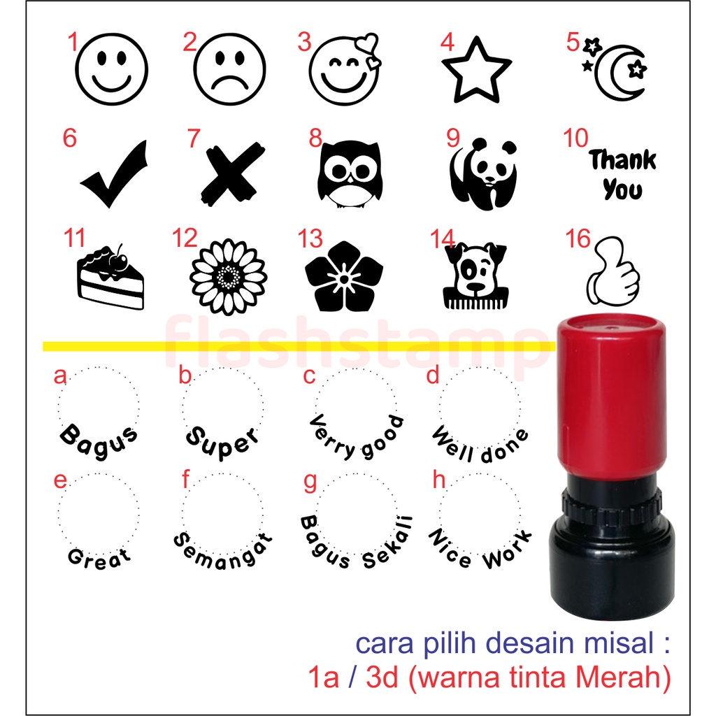 

FQS STEMPEL NILAI REWARD STEMPEL GURU PENILAIAN BEBAS IH DESAIN A6T