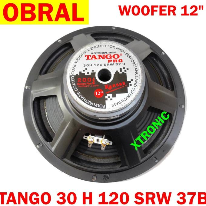 OBRAL Speaker 12" WOOFER Speaker 12 inch Wofer Mid Low Bass Middle