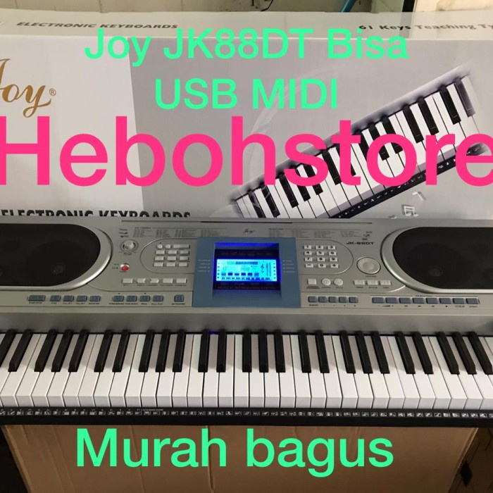 Keyboard Piano Joy Jk88Dt Jk-88Dt Bisa Midi Usb Original Terpopuler