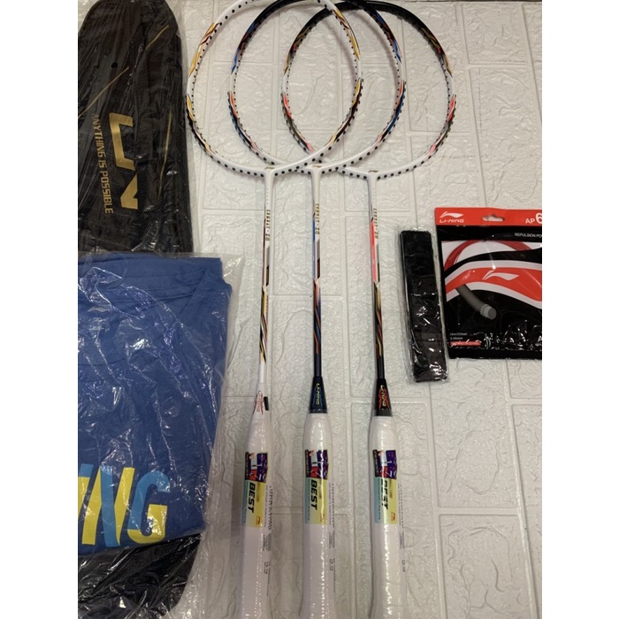 Raket Badminton Lining Li-Ning Combat Z8 Combat Z-8 Full Set Original Terpopuler