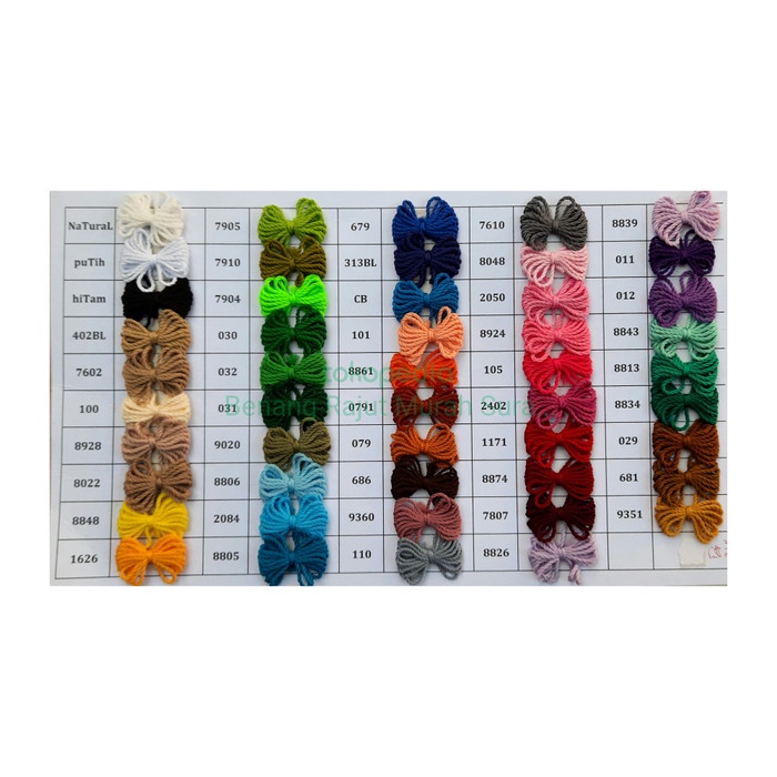 Terbaru Benang Rajut Polyester Polycherry Grosir 10 Gulung Bisa Campur Warna Promo Terlaris