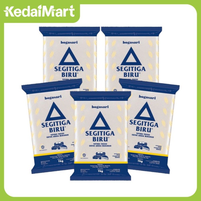 

Promo Km Paket Tepung Terigu Segitiga Biru 1 Kg X 5