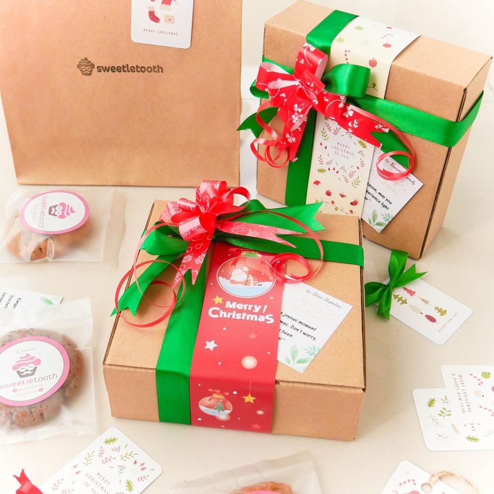 

Promo Natal Hampers Ucapan Selamat Hari Natal Merry Christmas - Soft Baked Cookies Termurah