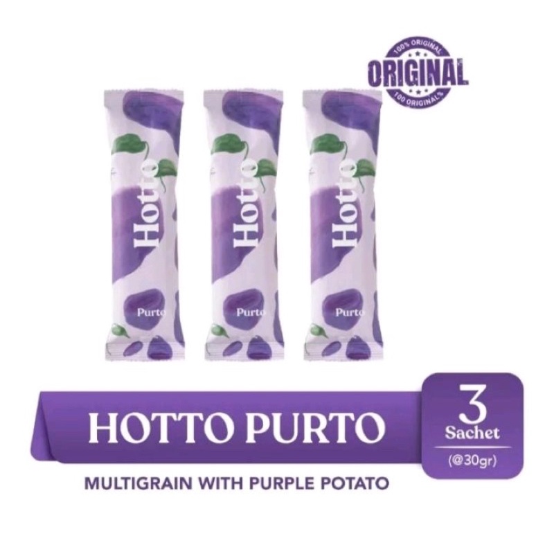 

Hotto Purto Multigrain with Purple Potato [3 Sachet]