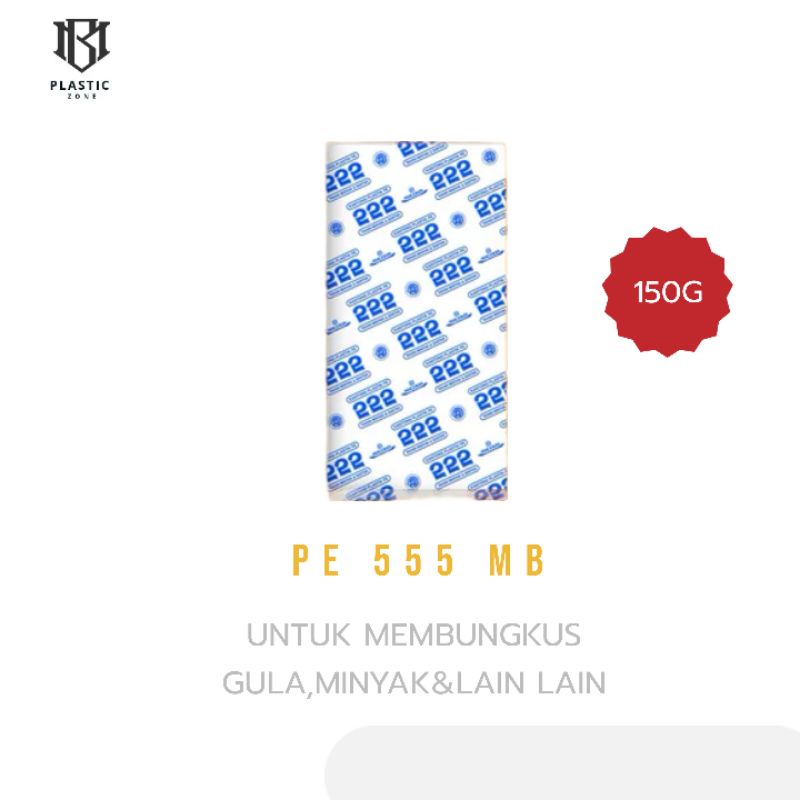 PLASTIK PE 555/222 MB /PLASTIK ES/PLASTIK GULA BERBAGAI MACAM UKURAN