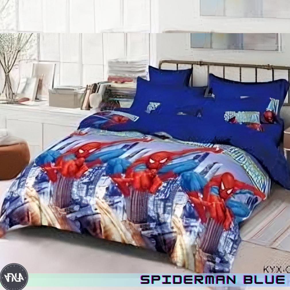 BEDCOVER 1 SET KARAKTER/Bedcover+Sprei Motif Gambar Karakter Anak Laki-Laki Semua Ukuran Kasur COD