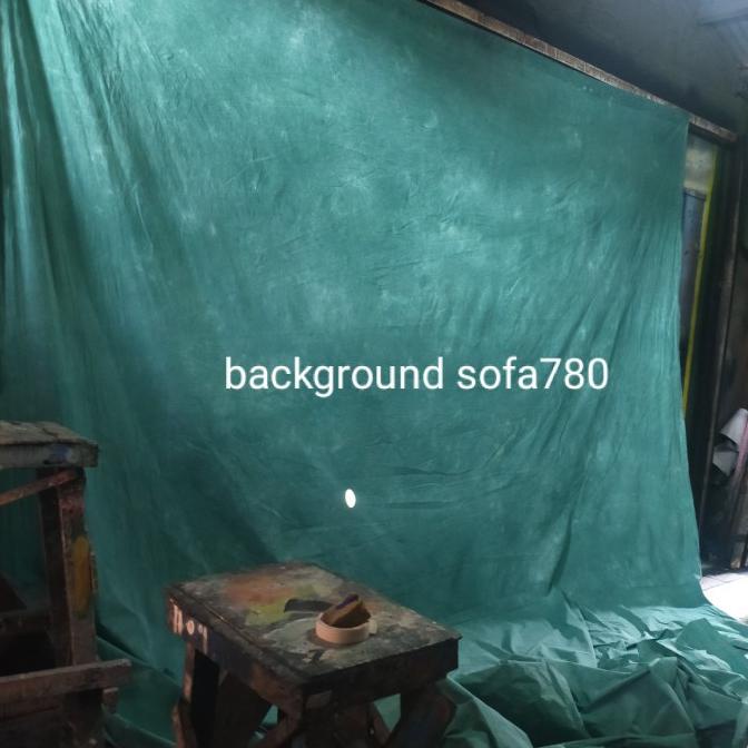 background studio foto muslin abstrak hijau tosca UK 3x5m
