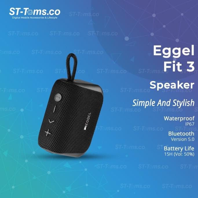 Eggel Fit 3 Waterproof Portable Bluetooth Speaker