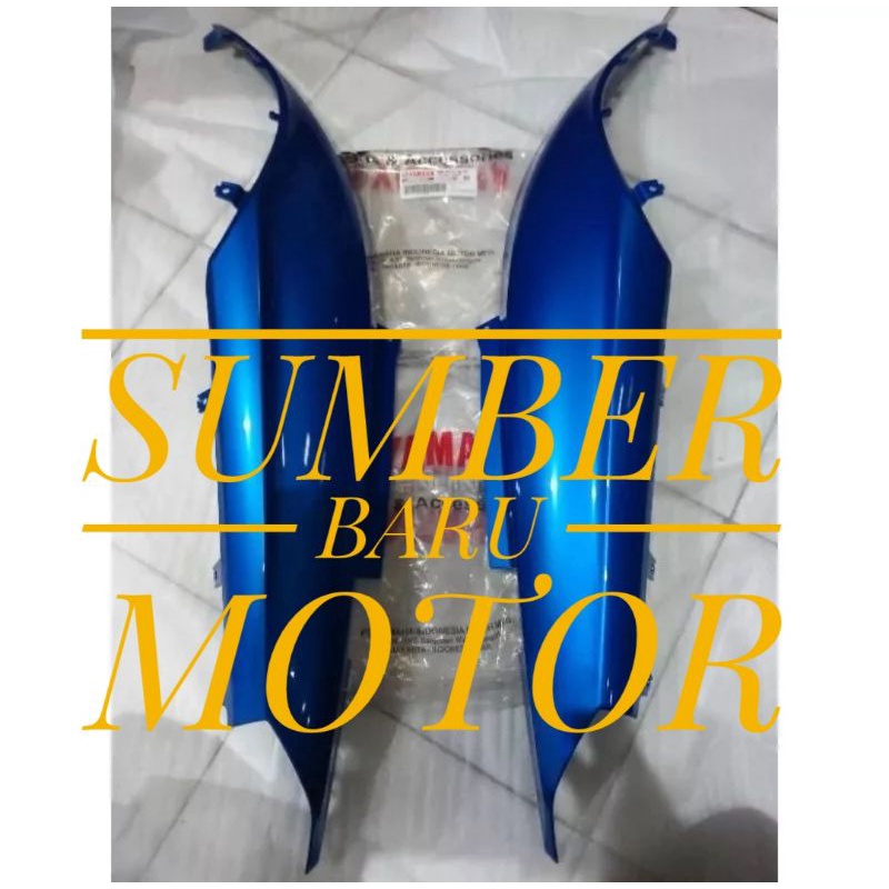 COVER BODY BELAKANG YAMAHA MIO J , MIO GT BIRU ORIGINAL YGP