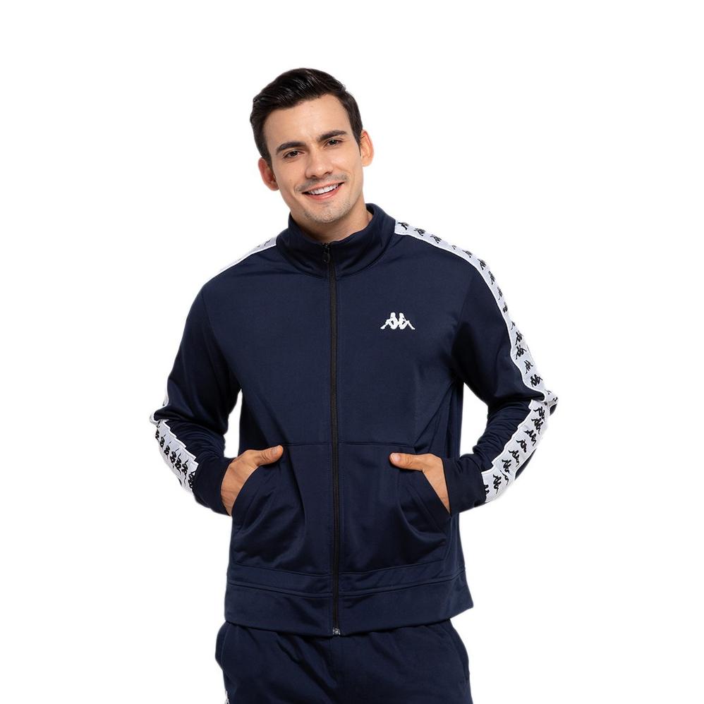 Jaket Pria Kece Abizz Kappa Banda 222 Omini KL3JK189 Navy