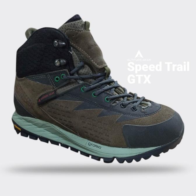 SEPATU GUNUNG HIKING ALTITUDE GEAR SPEED TRAIL GORETEX VIBRAM NURDANAROSITA
