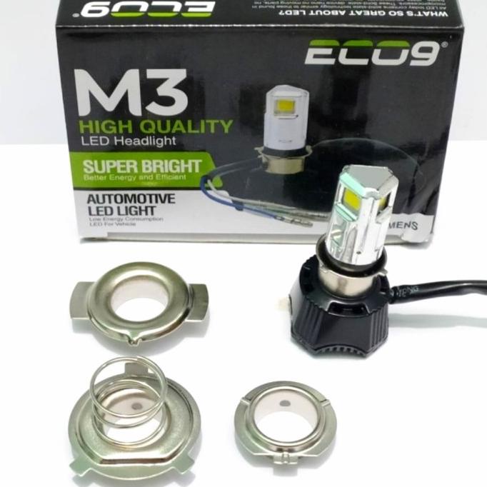 Lampu Led Motor H4 H6 35 Watt Headlamp Led Bohlam Motor 3 Sisi Luminos