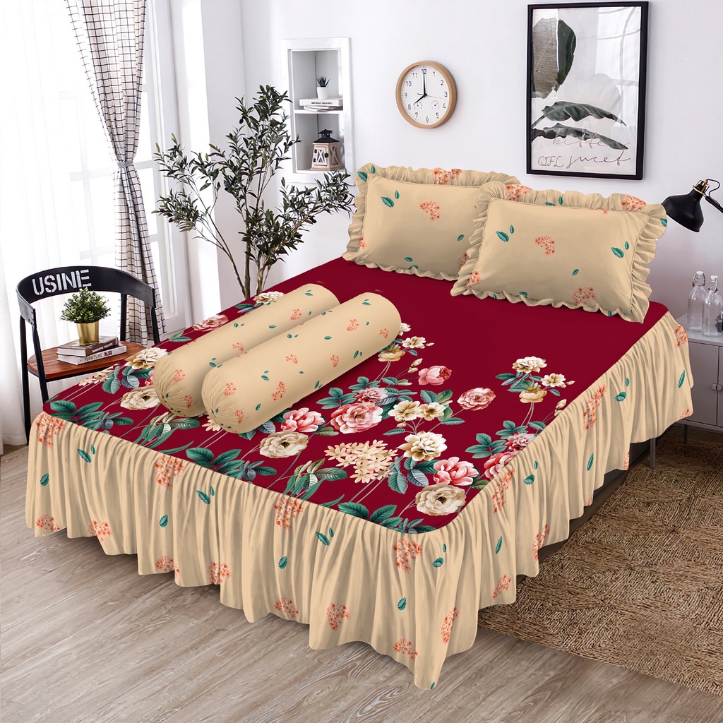 Illusions - Bed Cover Set King 180X200 Tinggi 20 Rumbay - Alina