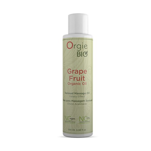 Ready Orgie Bio Grapefruit Organic Sensual Massage Oil