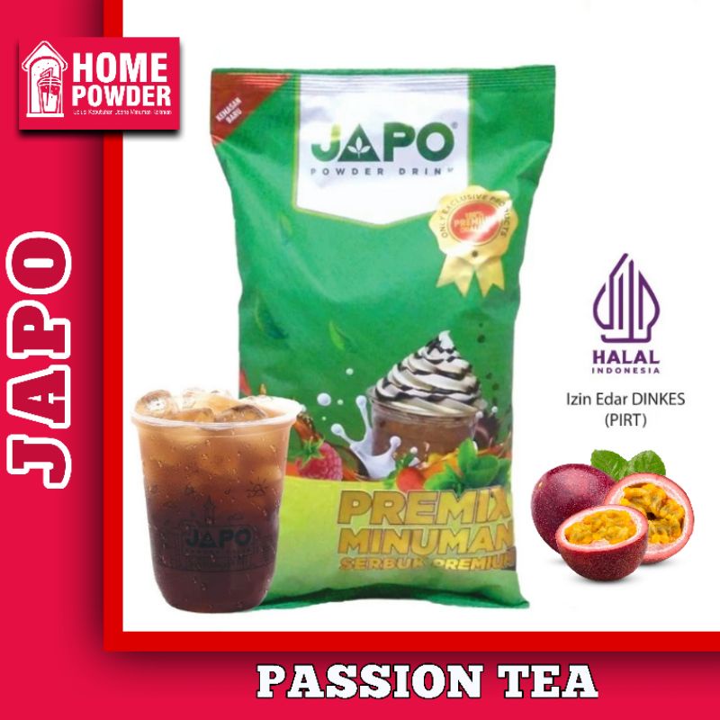 

Bubuk Minuman Drink Powder Rasa PASSION TEA 1 Kg JAPO