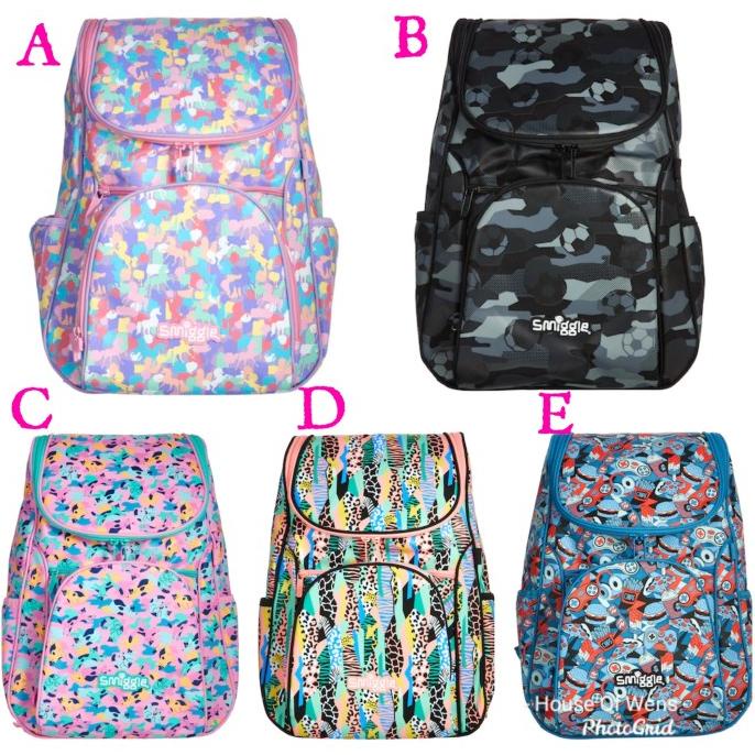 SMIGGLE ILLUSION ACCESS BACKPACK - TAS SMIGGLE ORIGINAL