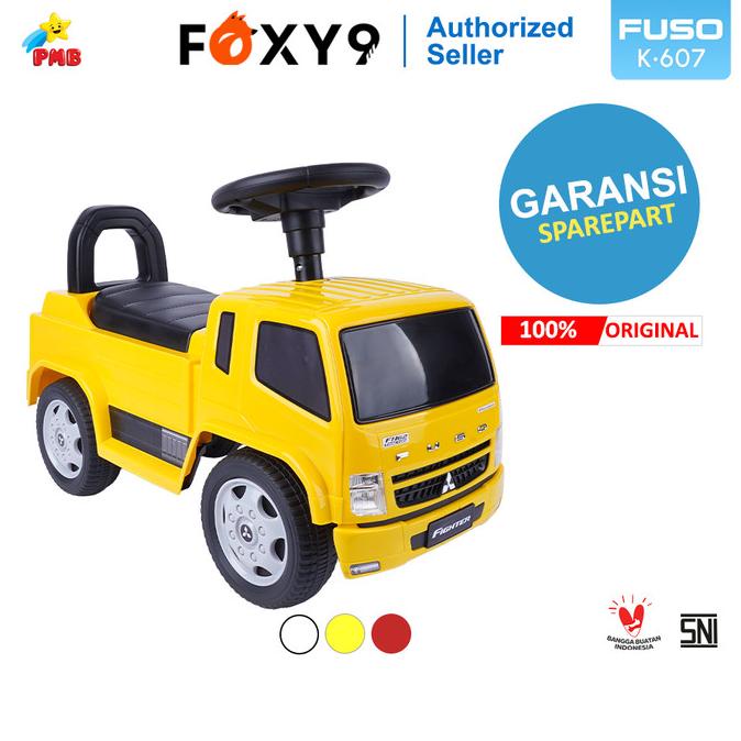 MAINAN ANAK MOBIL MOBILAN DORONG MANUAL AKI TOLOCAR PMB K607 FUSO