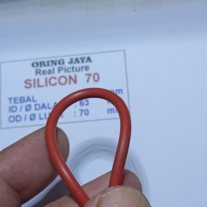 

O Ring Silicon 3,5 X 63 X 70 Mm Shore 70 Best