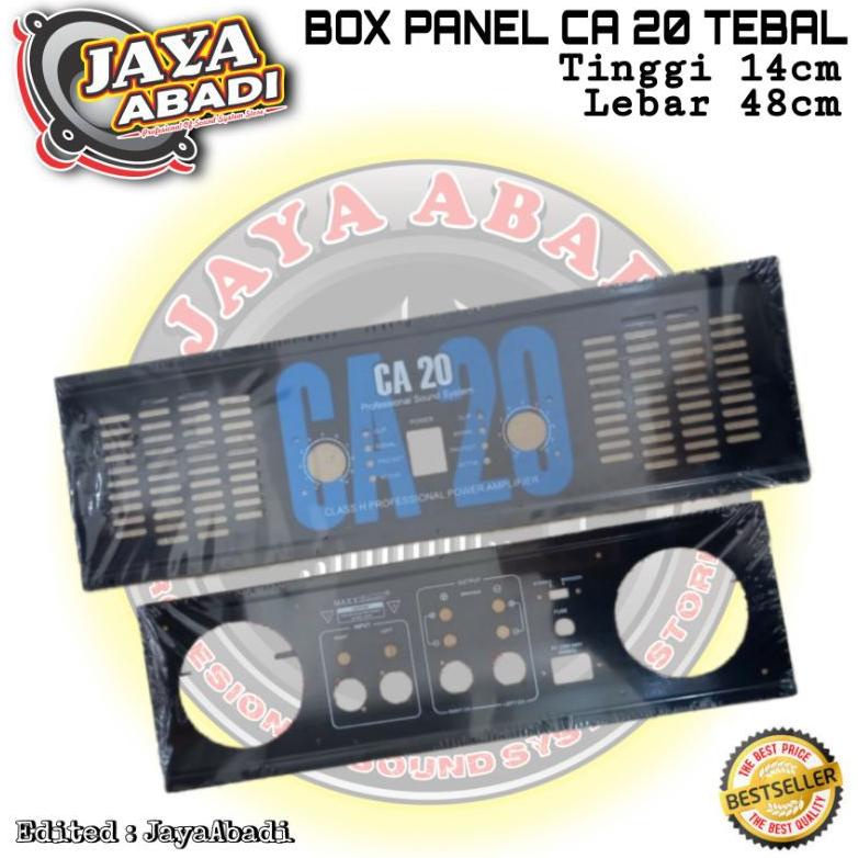 Flash Sale PANEL DEPAN BELAKANG POWER AMPLIFIER CA20 PLAT TEBAL 1MM ,,