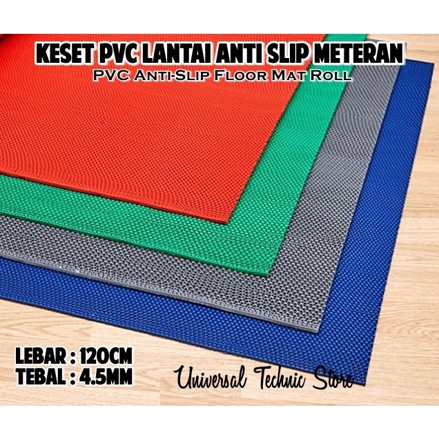 Karpet Keset Lantai Kamar Mandi Dapur Custom Anti Slip Meteran