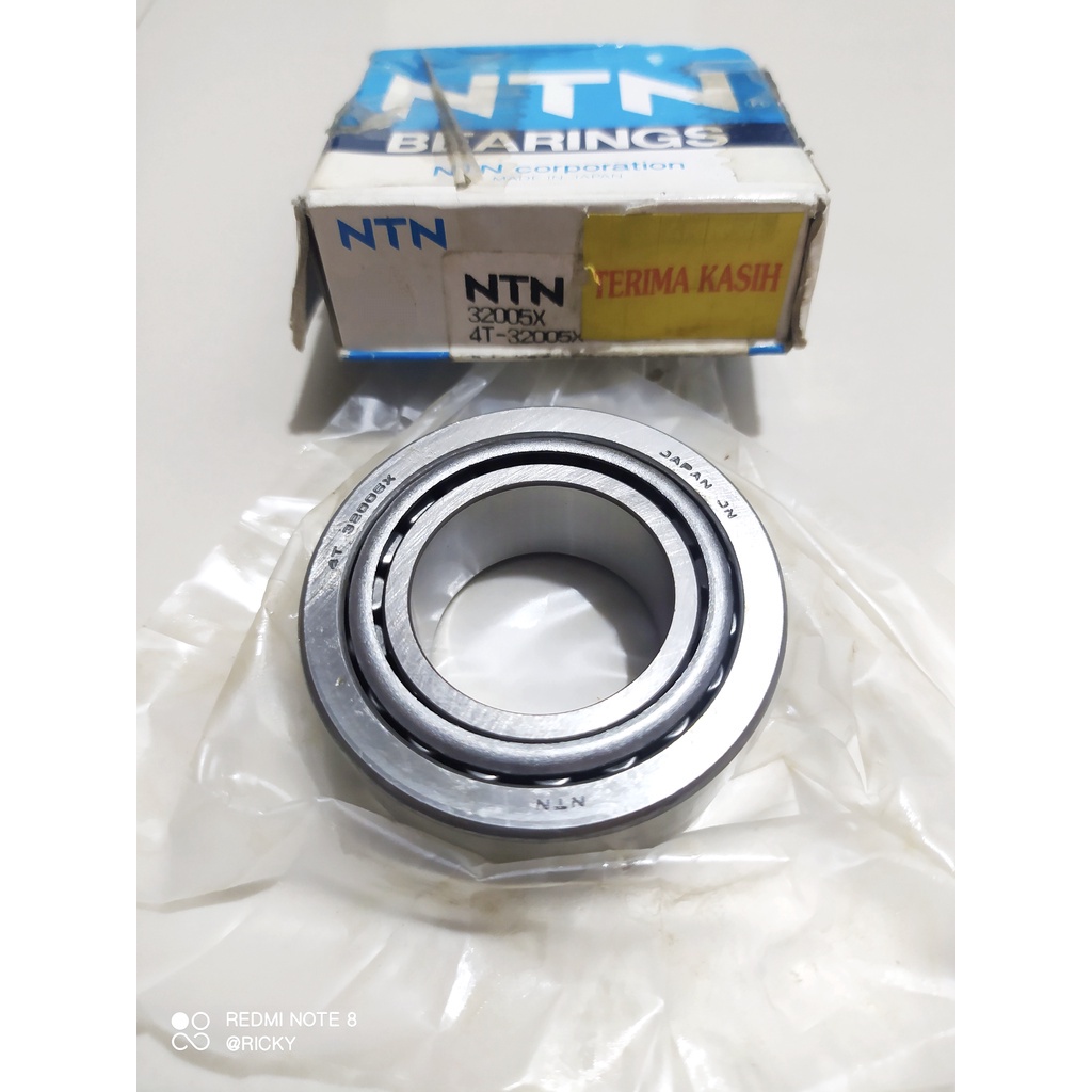bearing roda depan dalam hijet 1000 koyo 32005x